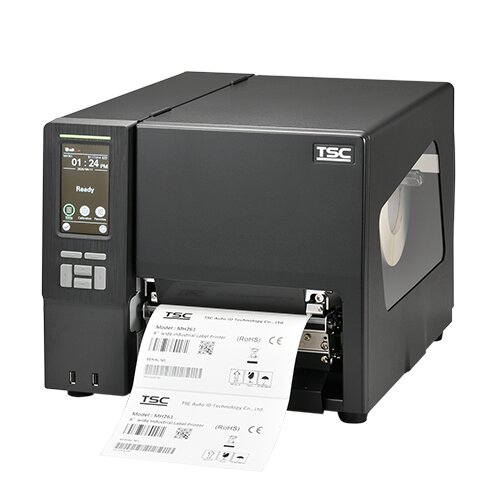 TSC MH261T (203DPI) Endüstriyel Barkod / Etiket Yazıcı (Geniş Kafa)